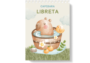 Libreta Capibara A6 Mod. N°3